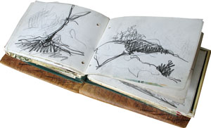 AccessArt sketchbooks in schools