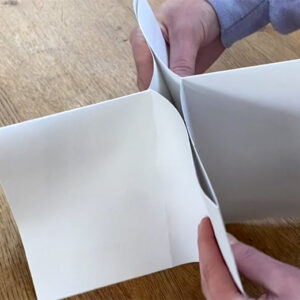 Making a simple folded sketchbook