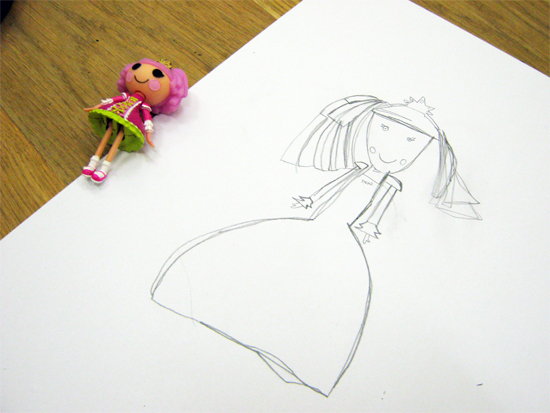 Sketch of a Doll
