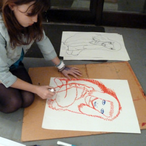 Inspired by Henri Matisse, this workshop encourages students to challenge pre-conceived ideas of what a drawing should be.