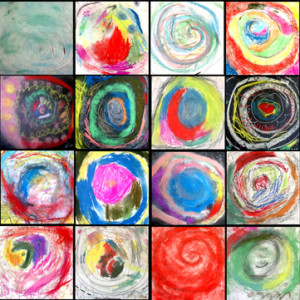Drawing spirals and shapes from nature
