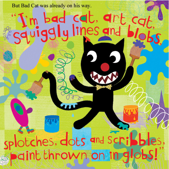 Bad Cat: Inspiration for Art Week