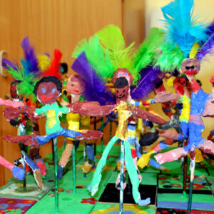A carnival with added feathers