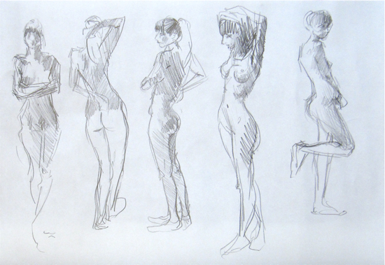 Hester provides some helpful advice along with a series of short drawing exercises, that will enable you to identify the essentials of a pose and successfully record the movement and gesture of the life model.