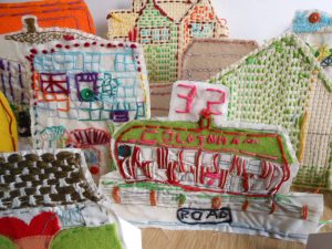 This resource marks the turning point of the AccessArt Village Project and when the idea took off for the stitched houses to be transformed into 3D stand alone pieces. In this post Andrea Butler shares with participants the process.