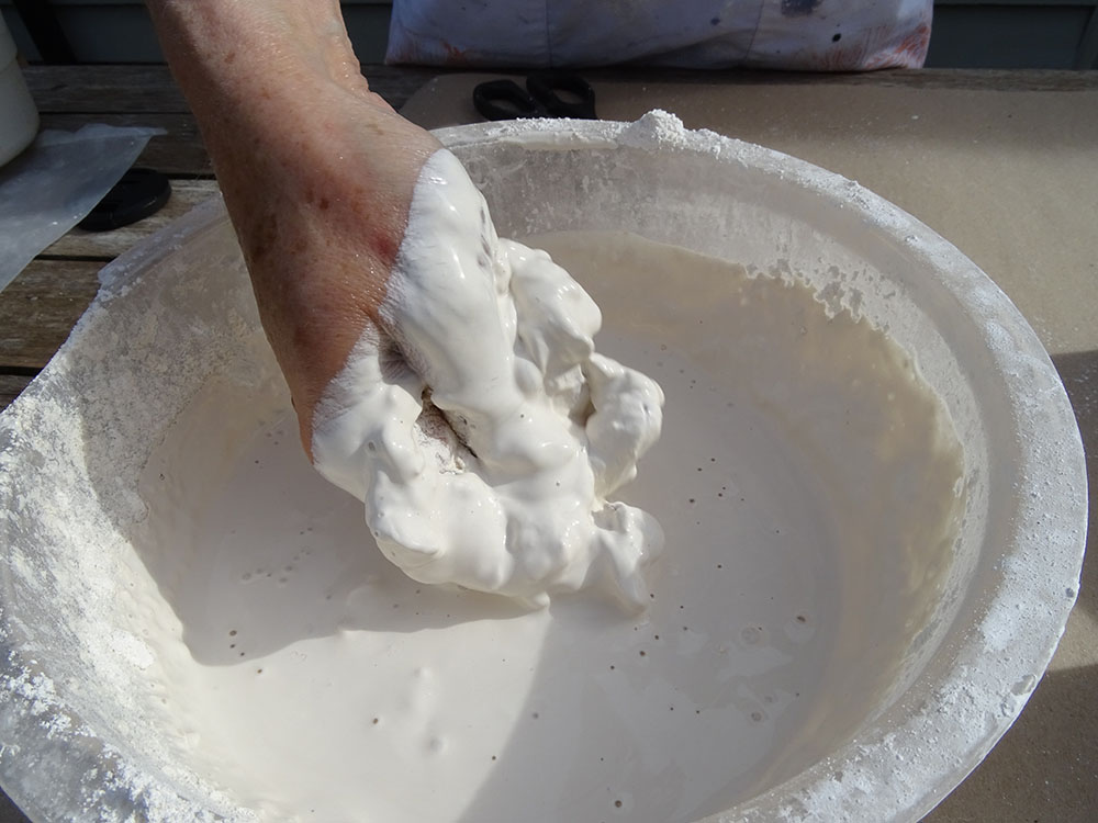 Plaster of Paris Mixing Guide - Observations