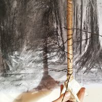 Winter Trees: Sculpture and Drawing