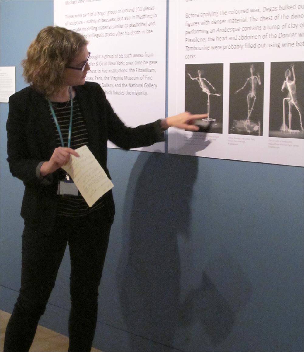 Kate Noble discusses use of armature in Degas' sculptures