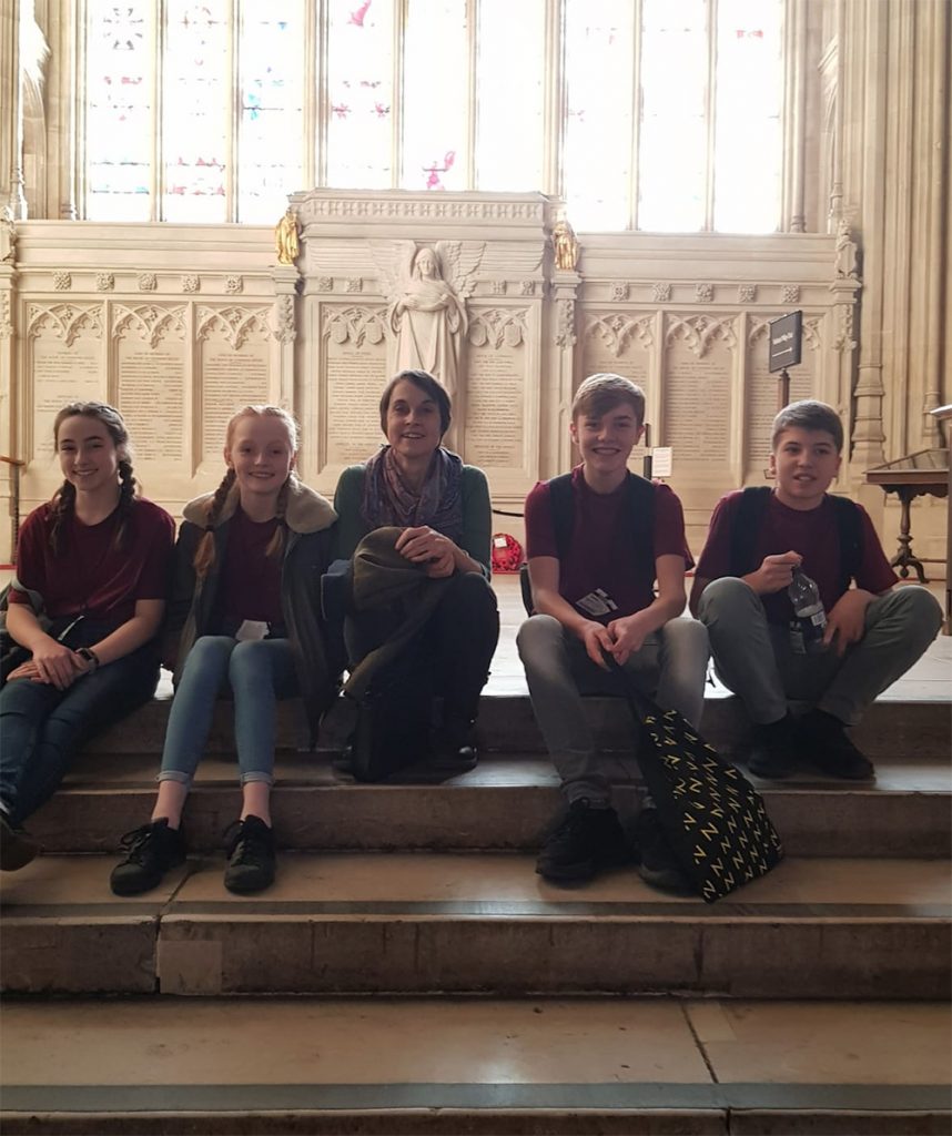 The #BeACreativeProducer team visit the Houses of Parliament
