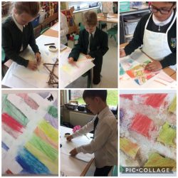 "We explore a wide range of making skills including sculpture, sewing, engineering and also painting and drawing. This term we are looking at how STEM concepts can be used in creative learning. We will also be painting a rainbow forest to encourage collaborative learning and thinking".