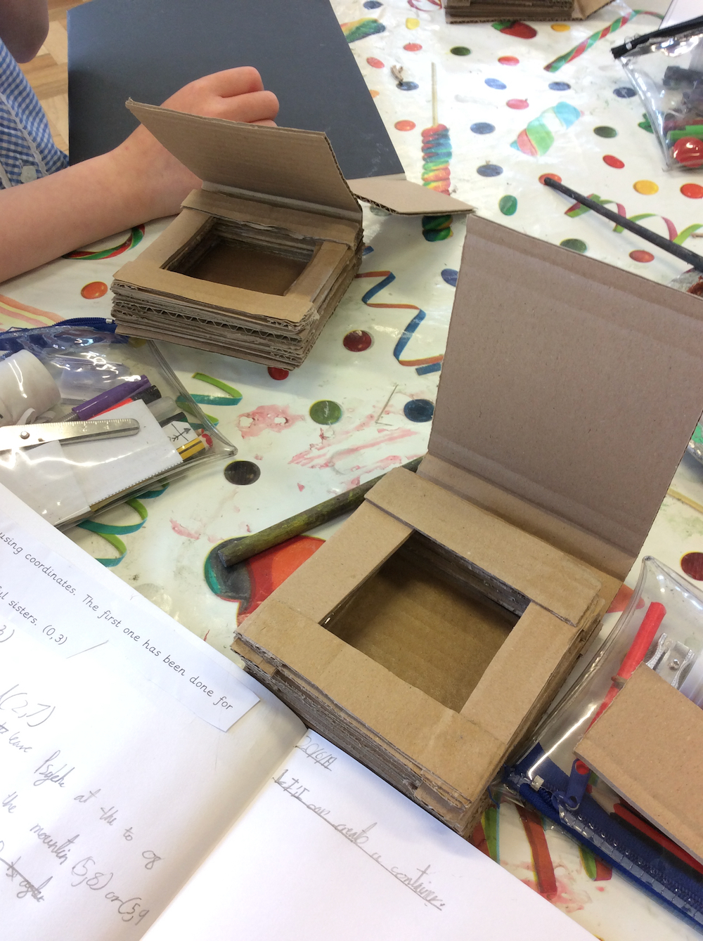 Year 4 pupils completed Harry Potter boxes at Linton Heights Junior School - Anna Campbell - Inspire