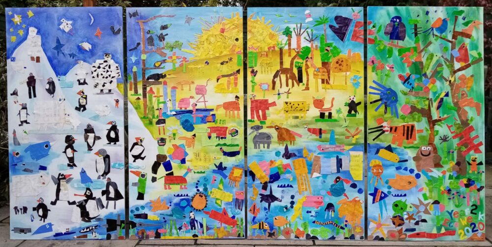 Animal Habitats: An Ecological Mural of Planet Earth