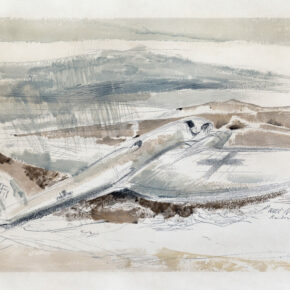 The Raider on the Moors (1940) by Paul Nash. Original from The Yale University Art Gallery.