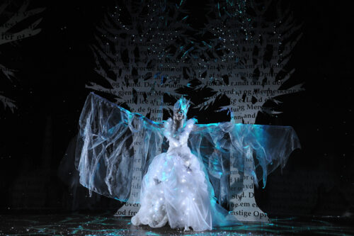 The Snow Queen performed at The Rose Theatre Kingston by Su Blackwell