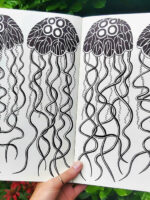 Jellies Sketchbook Drawings by Rachel Parker