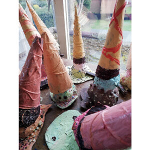 Dropped Cone Sculptures