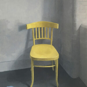 Yellow Chair with Letter by Jason Line