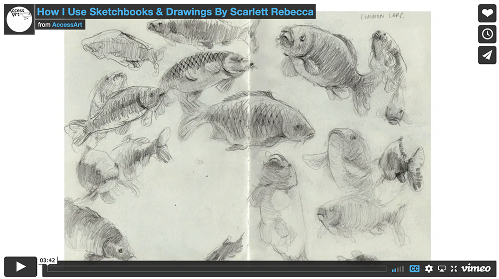 How to use sketchbooks 