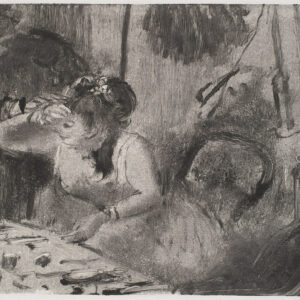 A collection of imagery to explore work in charcoal by Edgar Degas