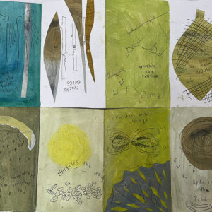 Explore printing and making sketchbooks inspired by poetry
