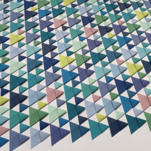 Triangle Paper Weaves by Naomi Kendall