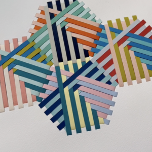 Hexagonal Paper Weave by Naomi Kendall