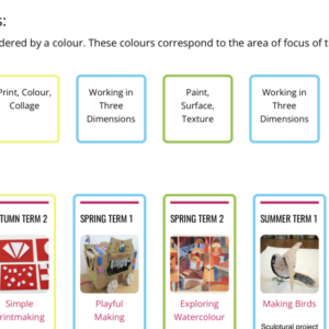 Introduction to the new AccessArt primary art curriculum zoom