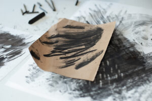 Making Bold Marks Using Charcoal By Laura McKendry