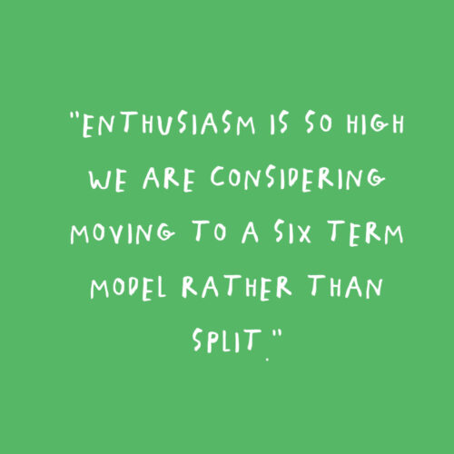 "Enthusiasm is so high..." Quote from The AccessArt Curriculum Survey