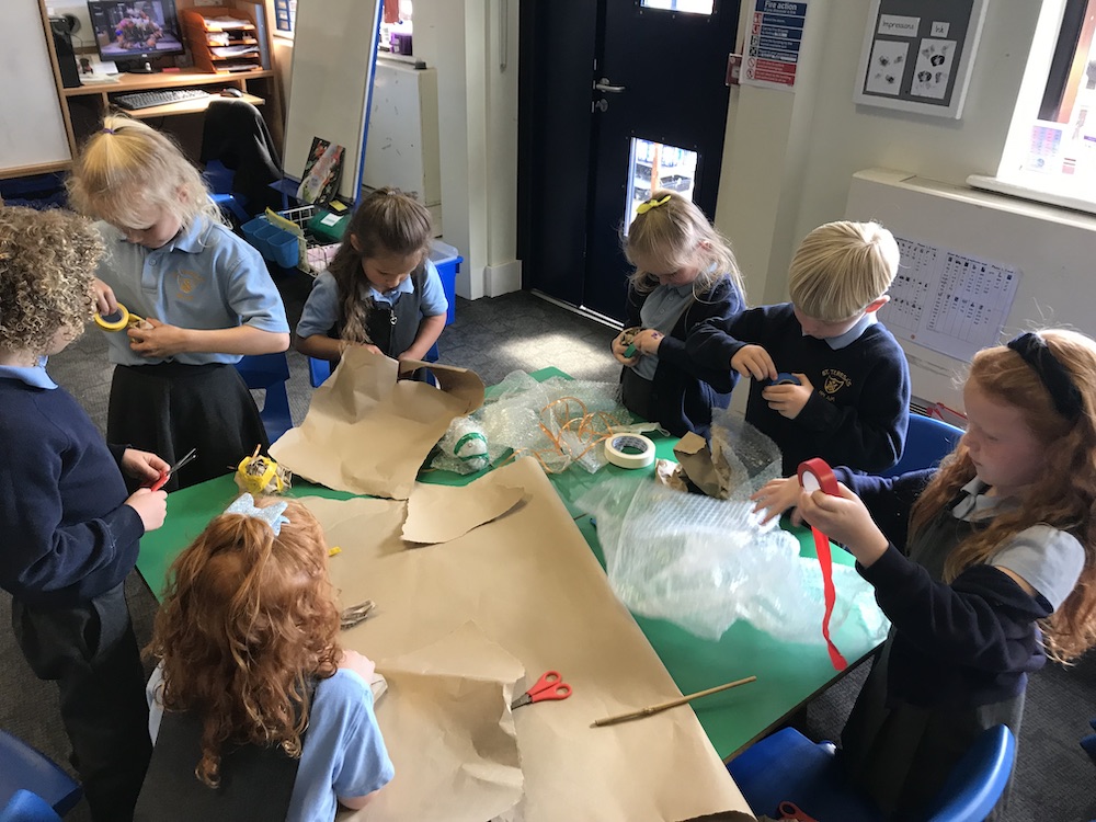 Making Sculptures inspired by Nnena Kalu by Lorna Greenwood