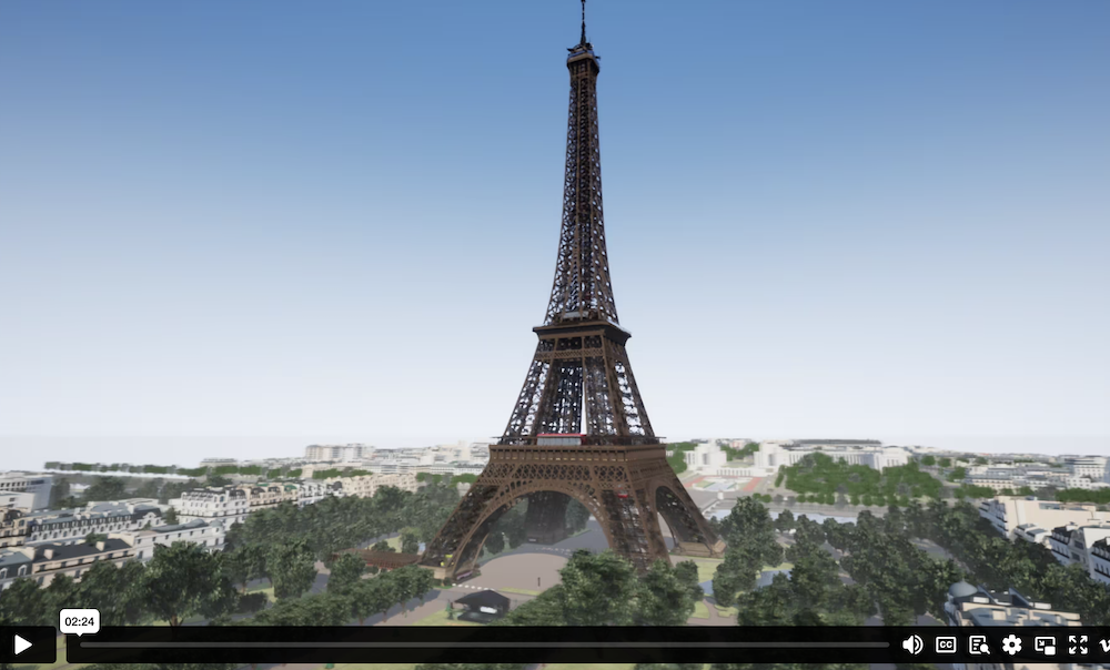 OnePlan Eiffel Tower Render