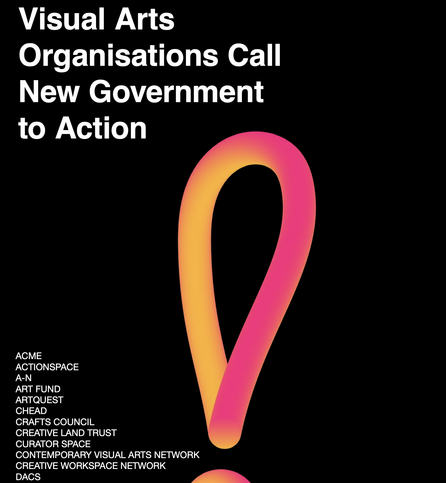 24 Arts Organisations share a vision