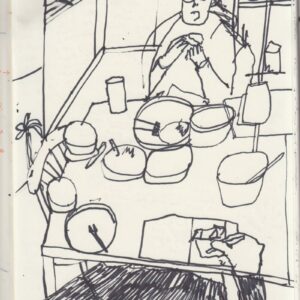 Perspective Drawing Of Kitchen By Joe Gamble