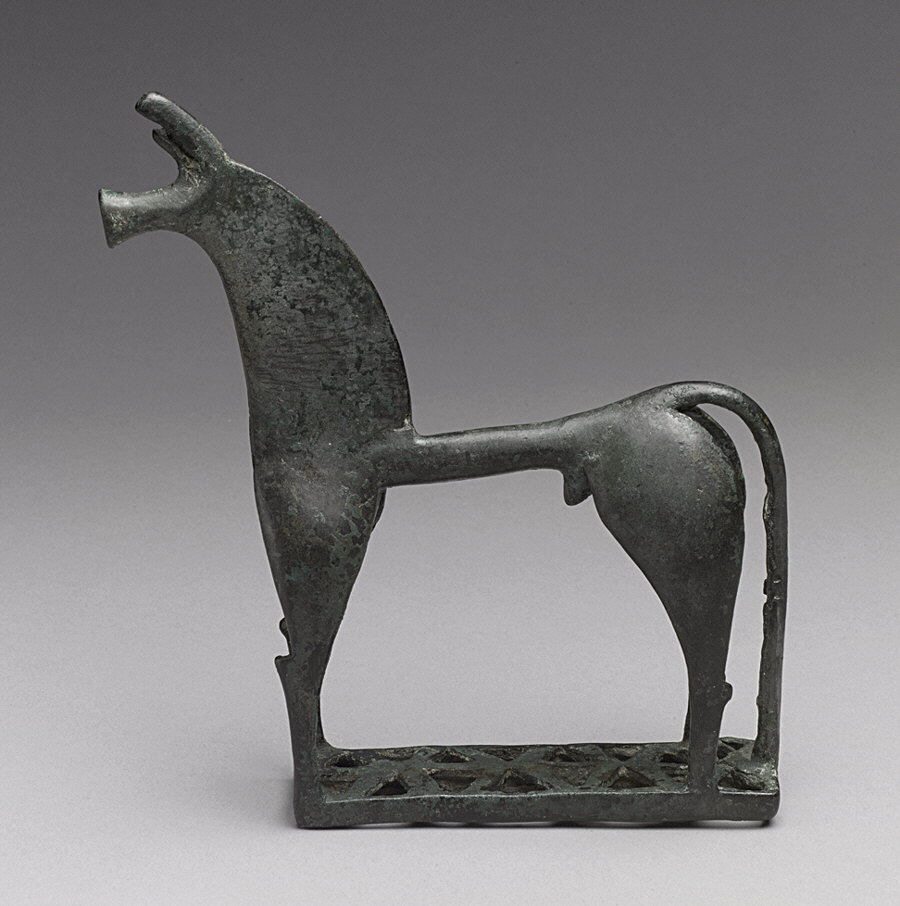 Bronze horse Greek, Corinthian ? 8th century BCE