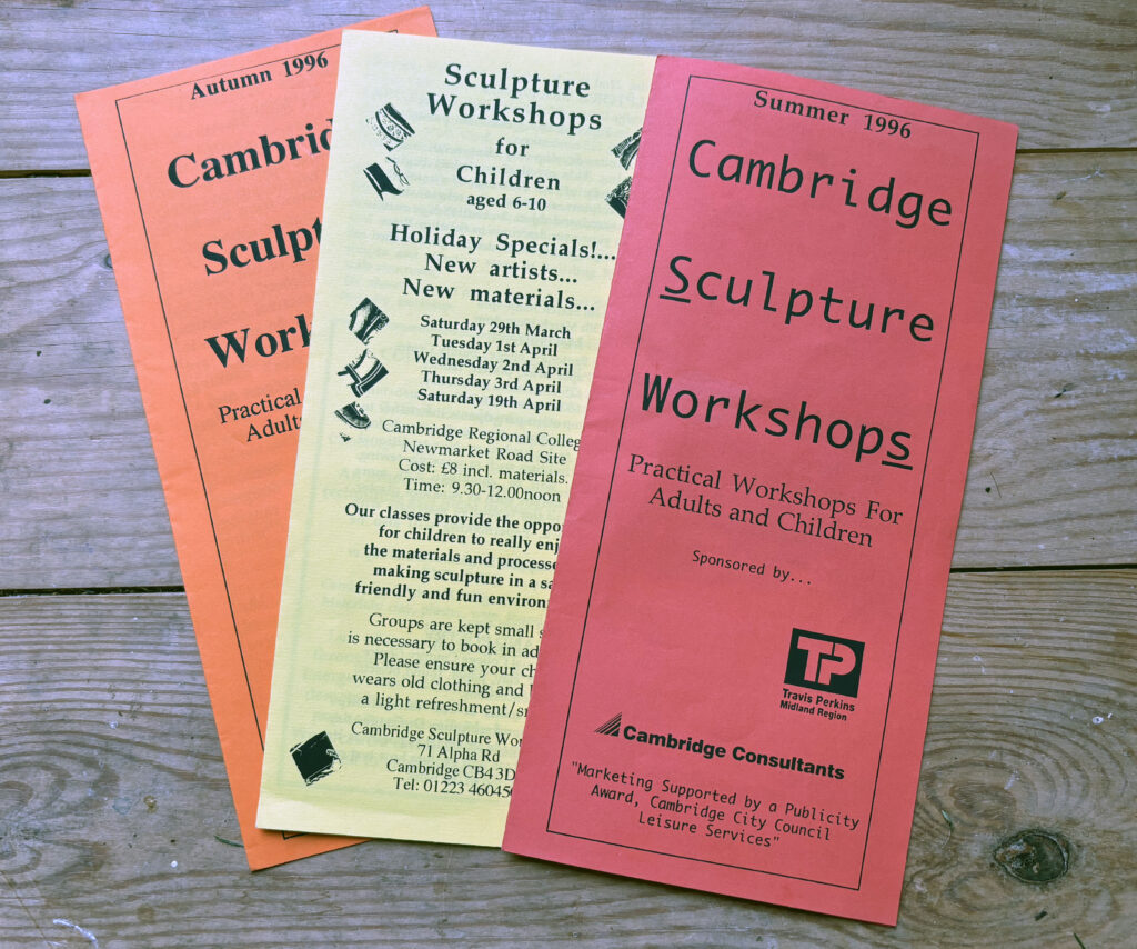 Cambridge Sculpture Workshops 1996