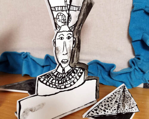 sq_Egyptian Artefacts in Ink by Jennifer Connor