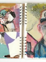 Sketchbook Pages by Caroline Bevan