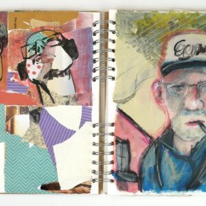 Sketchbook Pages by Caroline Bevan