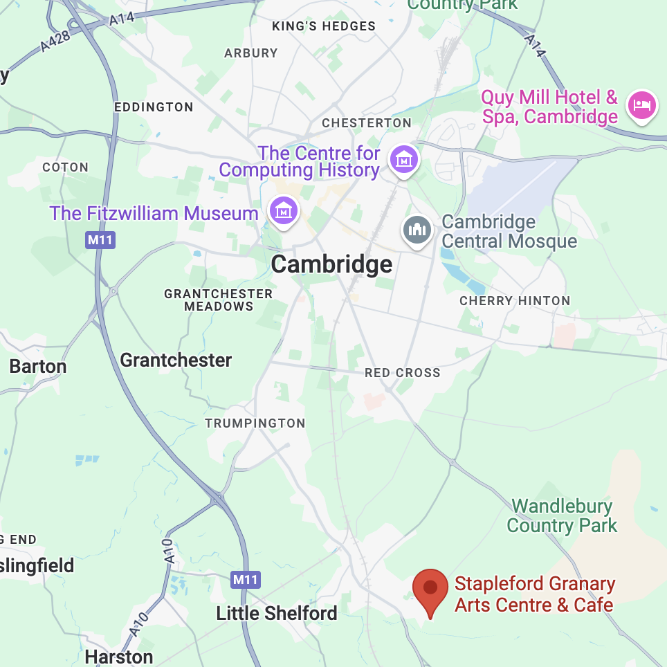 Stapleford Granary Map