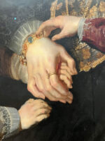 Portrait of Jan Brueghel I (1568-1625) and his family, by Peter Paul Rubens (Detail)